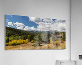 James Canyon Autumn Peaks Panoramic View  Acrylic Print