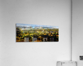 Boulder Colorado City Lights Panorama  Acrylic Print