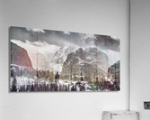 RMNP Gateway Rockies Black and White  Acrylic Print