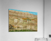 Discover the Vibrant Beauty and Rich Fossils of Badlands Nationa  Impression acrylique