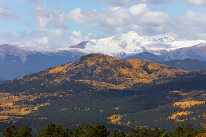 Rocky Mountain High Autumn View