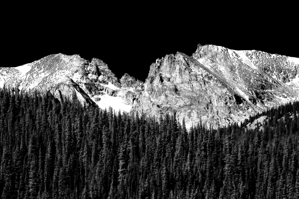 Continental Divide   Indian Peaks   Infrared Print