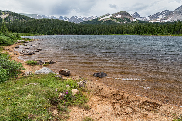 Love the Colorado Rocky Mountains Print