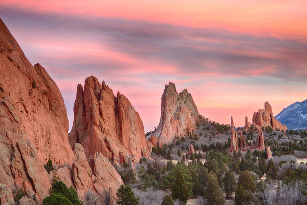 Colorado Garden of the Gods Sunset View 1 Digital Download