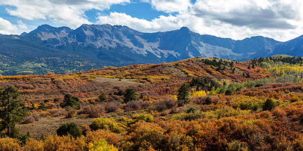 Colorado Painted Landscape Panorama PT1 Téléchargement Numérique
