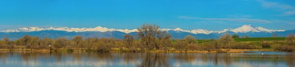 Colorado Rocky Mountain Front Range Panoramic Digital Download