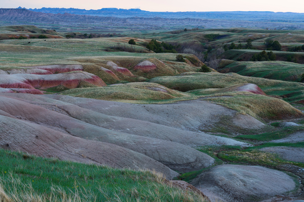 South Dakota Badlands and Refreshed Springtime Grasslands Digital Download