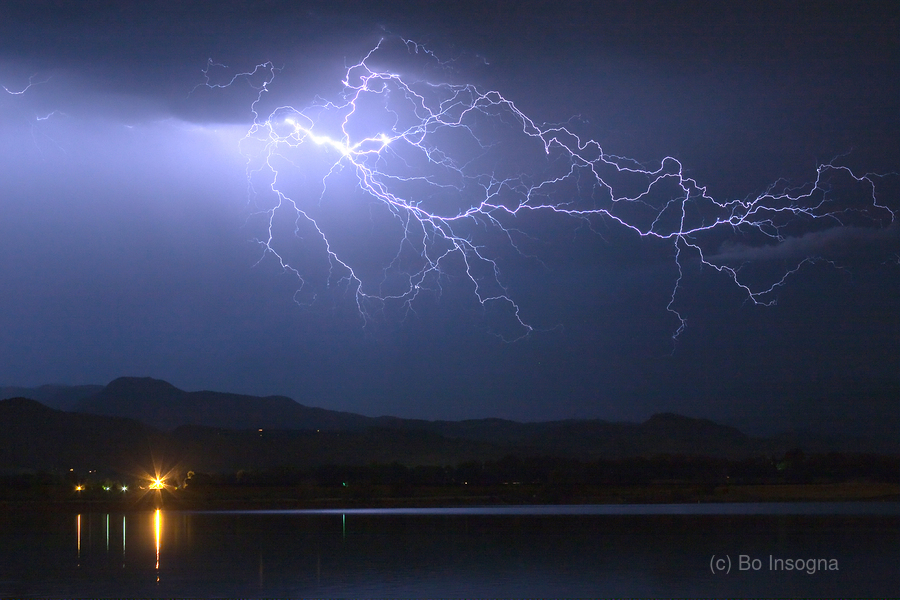 Lightning from Heaven  Print