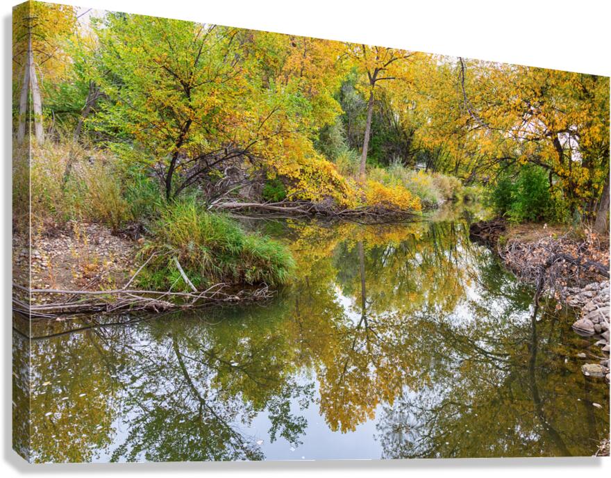 St Vrain Tranquility Canvas Print