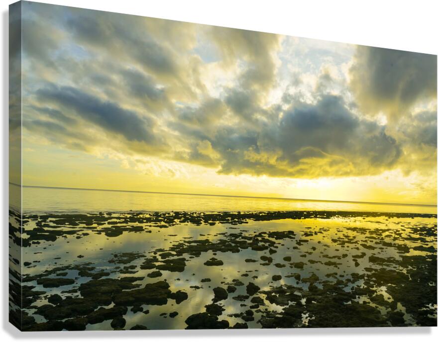 Where the Sky Meets the Tides Canvas Print