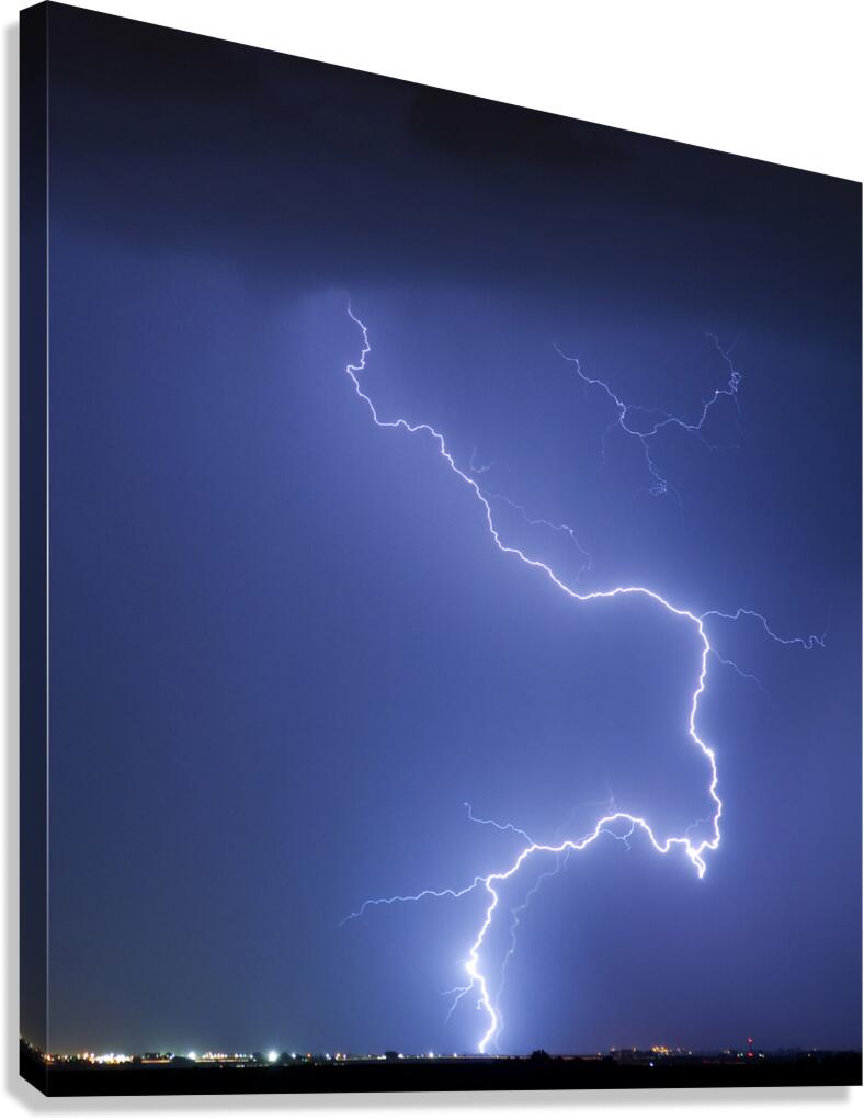 Nature Strikes Canvas Print