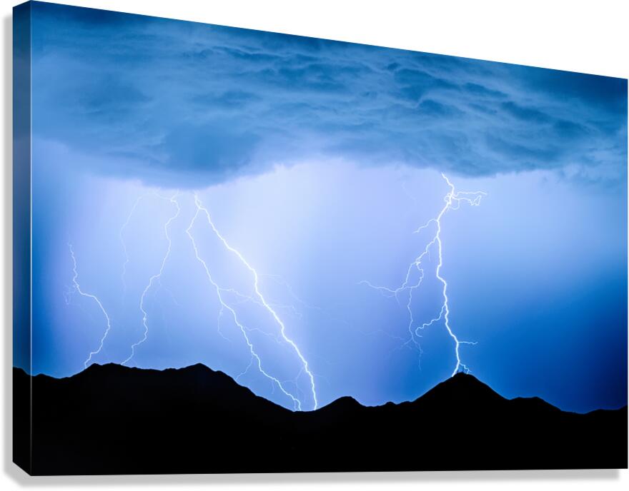 Electrical Static Equation Canvas Print