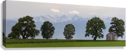 Boulder County CO Panorama1  Canvas Print