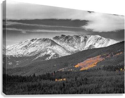 Rocky Mountain Independence Pass Glow  Impression sur toile