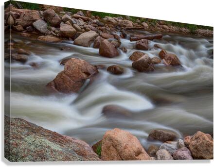 Rocky Mountain Flow  Impression sur toile