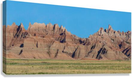 Breathtaking Panoramic Views - Badlands National Park from Conat  Impression sur toile