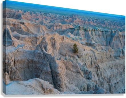 Enigmatic Beauty - Badlands National Parks Maze of Buttes  Canvas Print