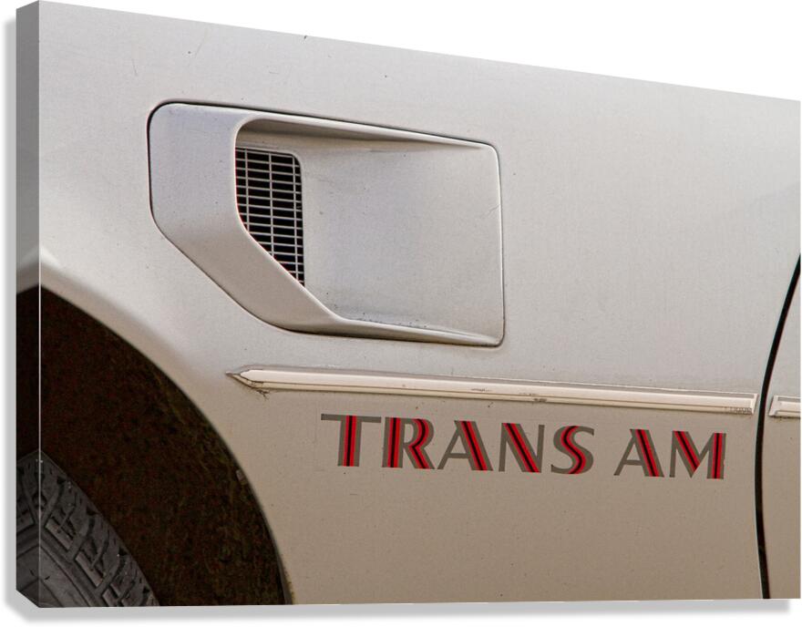 Firebird Trans Am Front Corner Panel Vent  Impression sur toile