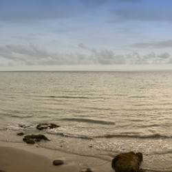 Tranquil Panoramic Beachscape of Negros Oriental