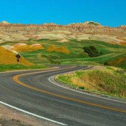 Colorful Winding Roads - Exploring the Badlands in South Dakota