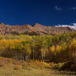 SW Rocky Mountain Autumn Panorama View