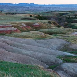 South Dakota Badlands and Refreshed Springtime Grasslands