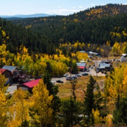 Ward Colorado Panoramic Autumn View