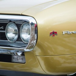 Pontiac Firebird Gold 1967