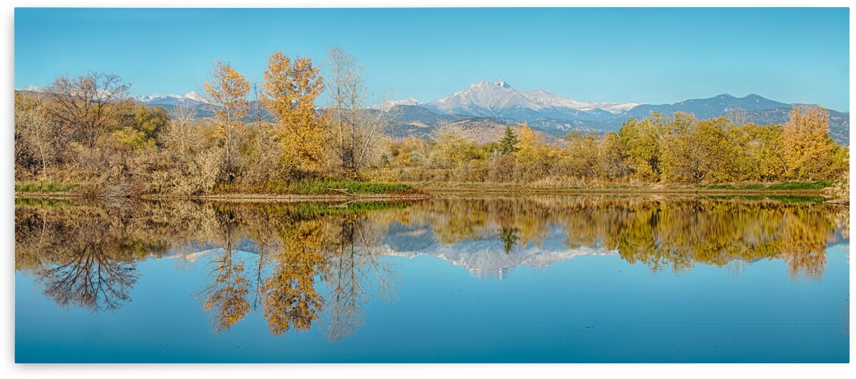 Autumn CO Twin Peaks Golden Ponds Reflections by Bo Insogna