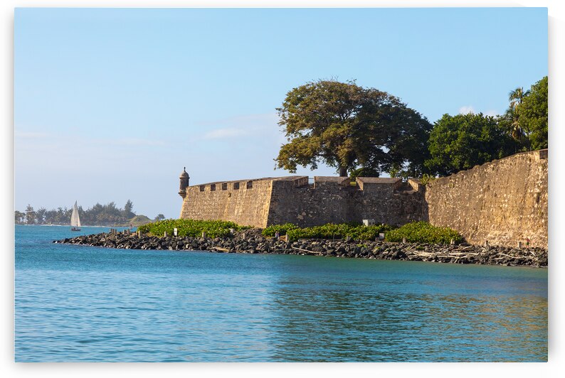 Coastal Beauty of San Juan Puerto Rico by Bo Insogna