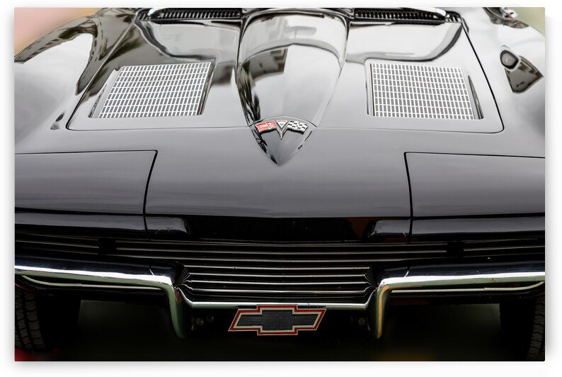 timeless design of a 1965 Chevy Corvette  by Bo Insogna