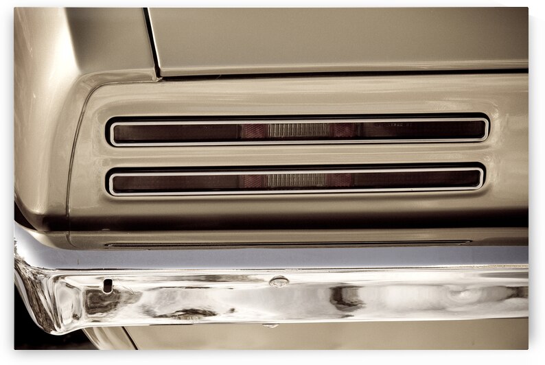 1967 Pontiac Firebird Back Lights Close up by Bo Insogna