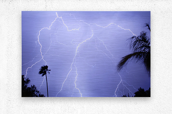Tropical Storm  Metal print