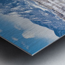 Boulder Reservoir Flatirons Reflections Boulder Colorado Metal print