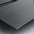 Weird Giant Saguaro Cactus in Black and White Metal print