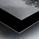 The Twin Peaks of Rocky Mountain National Park Impression metal