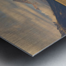 Autumn Grandeur Teton Mountain Range Metal print