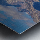 Cloud Crowned Peaks Teton Homestead Legacy Metal print