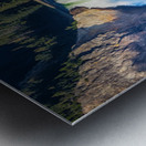 Majestic Azure Plunge Upper Yellowstone Falls Metal print