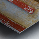 Rustic Mexican Shop Entrance With Traditional Hats Metal print