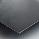 Black and White Lightning Thunderstorm with Color Light Trail Metal print