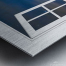 Layers Of The Night White Open Window View Impression metal