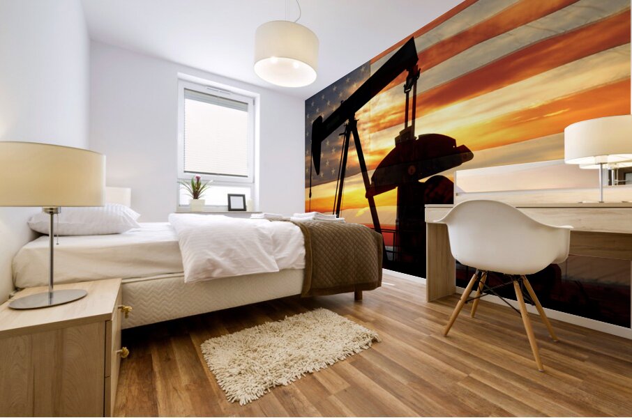 American Oil  Mural print