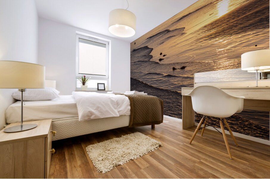 Golden Tide Mural print