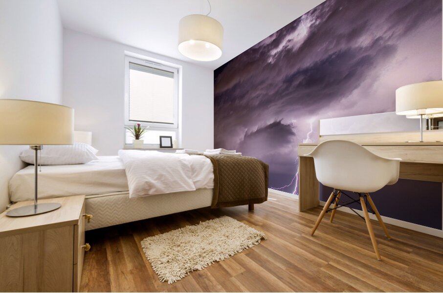 Starting High Mural print