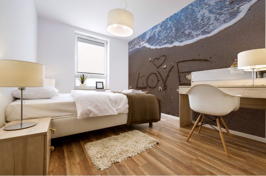 Ocean Love Mural print