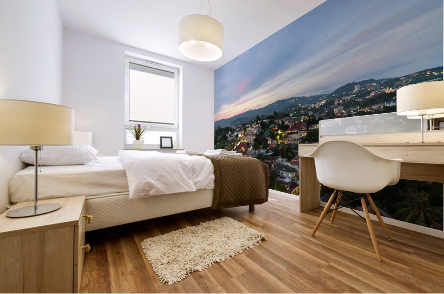 Cebu City Lights Timelapse Photography Stunning 156 Image Stack Impression murale