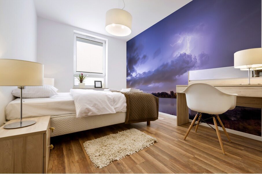 Summer Storm Mural print