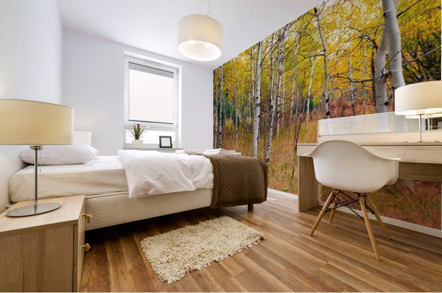 Happy Place In The Woods Mural print