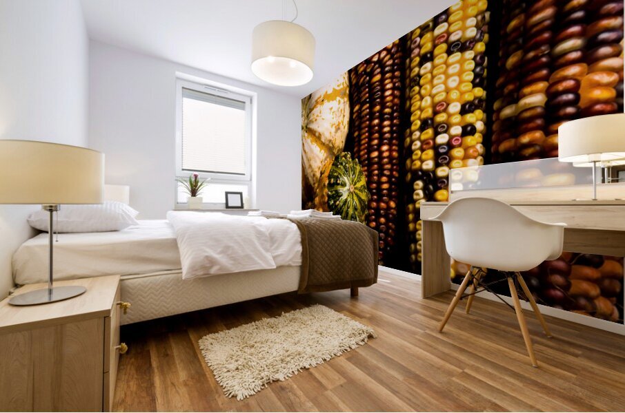 Natures Mosaic An Autumn Harvest Mural print